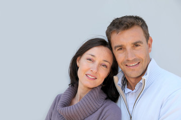 Fototapeta premium Portrait of smiling couple