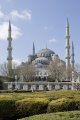 Fototapeta na wymiar Moschea blu - Istanbul