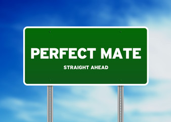 Perfect Mate Highway  Sign
