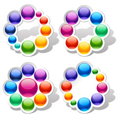 Set of vector design elements18