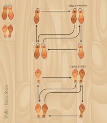 waltz basic steps
