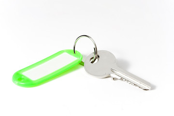 Key with green turnkey