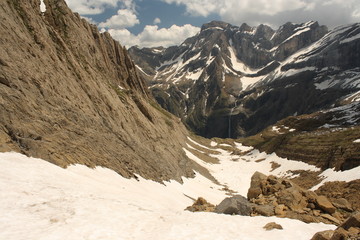 birdview of Cirque de Gavarnie