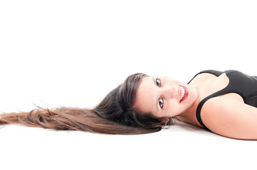 Naklejka premium Woman