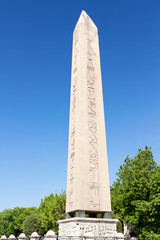 Egyptian Obelisk at Ancient Hippodrome in Istanbul