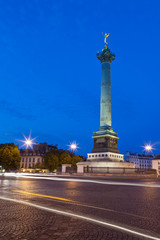 Fototapeta na wymiar Place de la Bastille