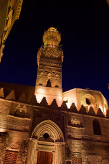 The Sultan Qalawun Mosque and Complex at night