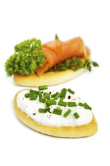 Biscuit appetizer