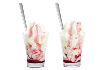Soft ice glasses