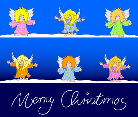 Merry Christmas Karte