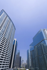 Fototapeta premium 品川高層ビル群