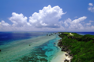 Fototapeta premium 東平安名崎