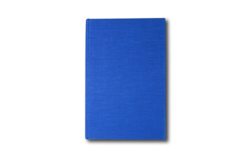 Blank Blue Hard Cover Book