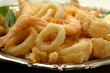 Frittura di pesce - Fried fish