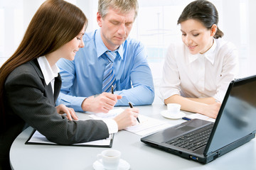 Obraz premium Business team