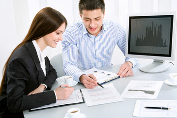 Fototapeta premium Workteam