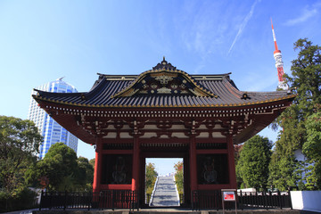 旧台徳院霊廟惣門