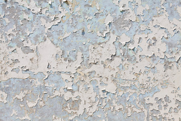 old paint on a wall