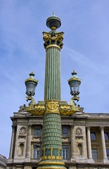 Fototapeta na wymiar candélabre royal place de la concore à paris