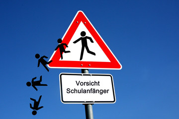 Vorsicht Schulanfänger