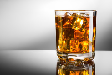Whisky and ice