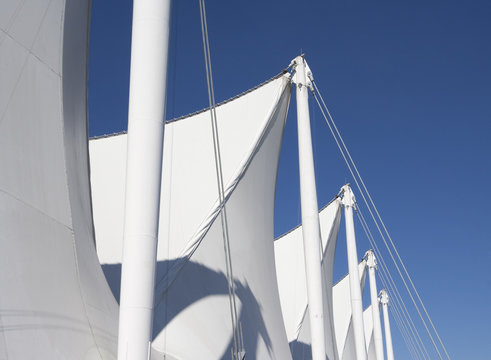 Sails on Canada Place