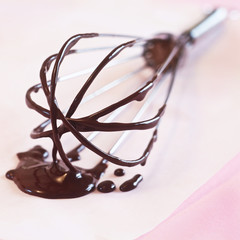 Whisk  Covered in Chocolate