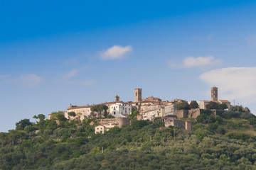 Fototapeta na wymiar Montepescali, Toskania, Maremma