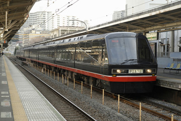 Fototapeta premium 伊豆急黒船電車