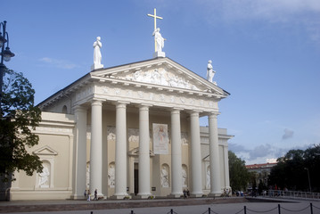 Fototapeta na wymiar Katedra, Wilno, Litwa