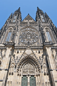 Saint Vitus Cathedral facade