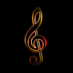 Fototapeta premium Music