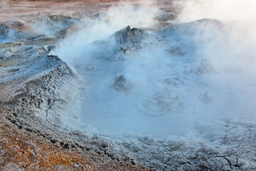 Plakat Volcano in Atacama desert, Bolivia, South America