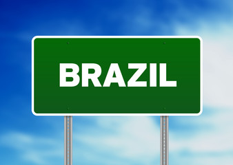 Brazil Highway Sign