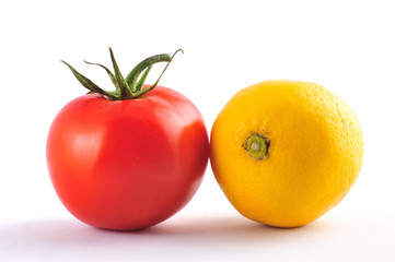 tomato with lemon