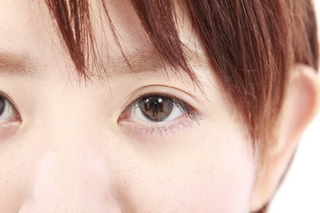 Naklejka premium 女性・ビューティー