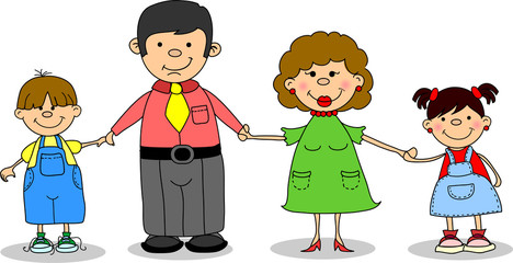 счастливая семья