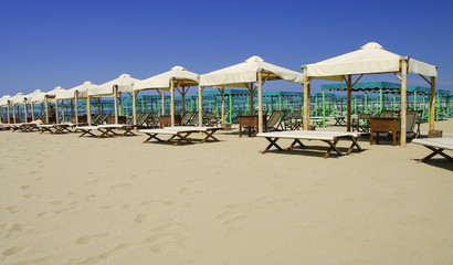 Strand der Versilliaküste - Toskana
