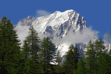 Il massiccio del Monte Bianco