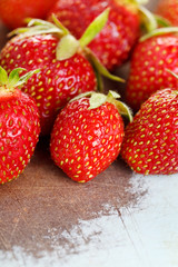fresh strawberries