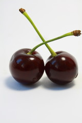 Two cherries.