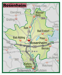 Landkreis Rosenheim Variante 6