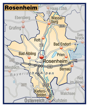 Landkreis Rosenheim Variante 7