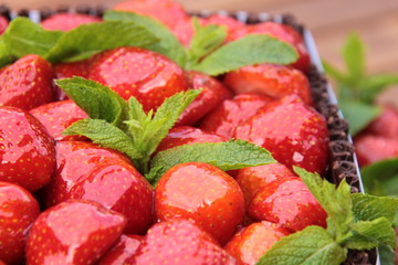 strawberry cake