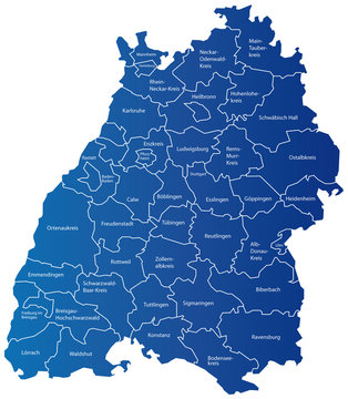 Landkreise Baden Württemberg