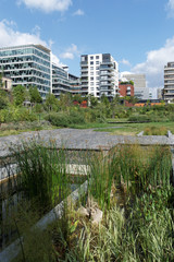 Paris, jardin des grands moulins