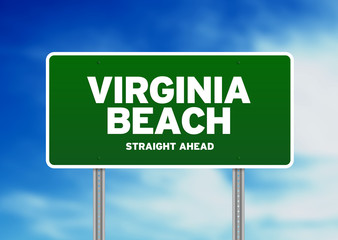 Virginia Beach Highway Sign