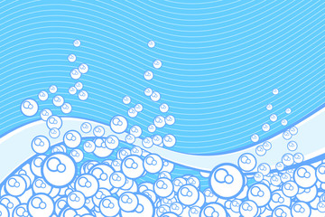 bubbly background