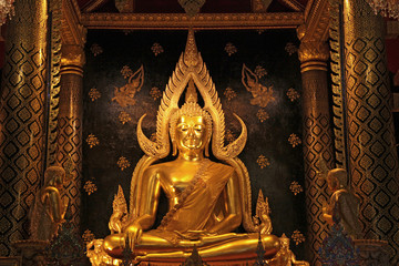 golden buddha statue image
