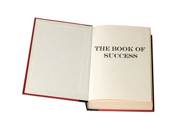 The Book Of Success - isolated